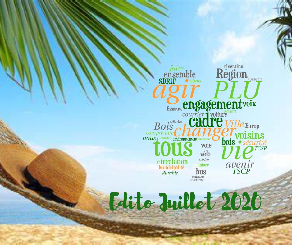 Edito Juillet 2020 Bien Vivre à la Ville du Bois